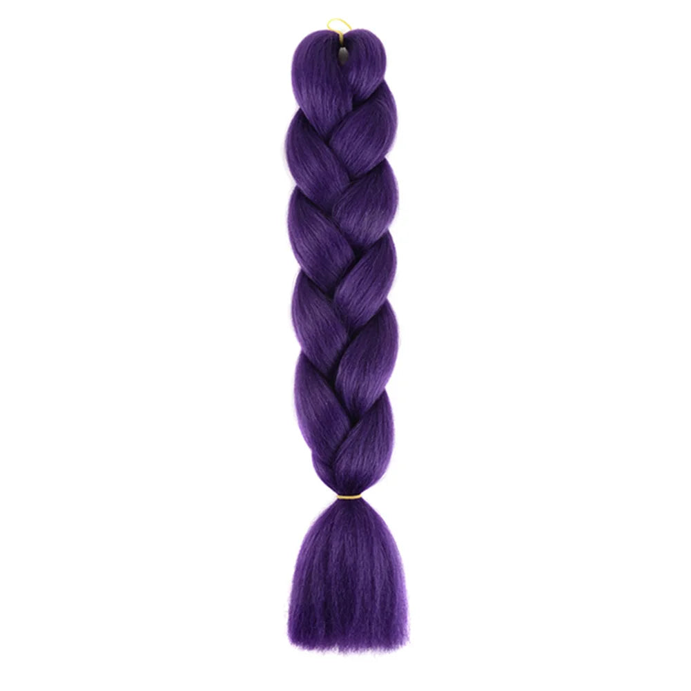 DIY Jumbo Braiding Hair Extensions 24 Inches