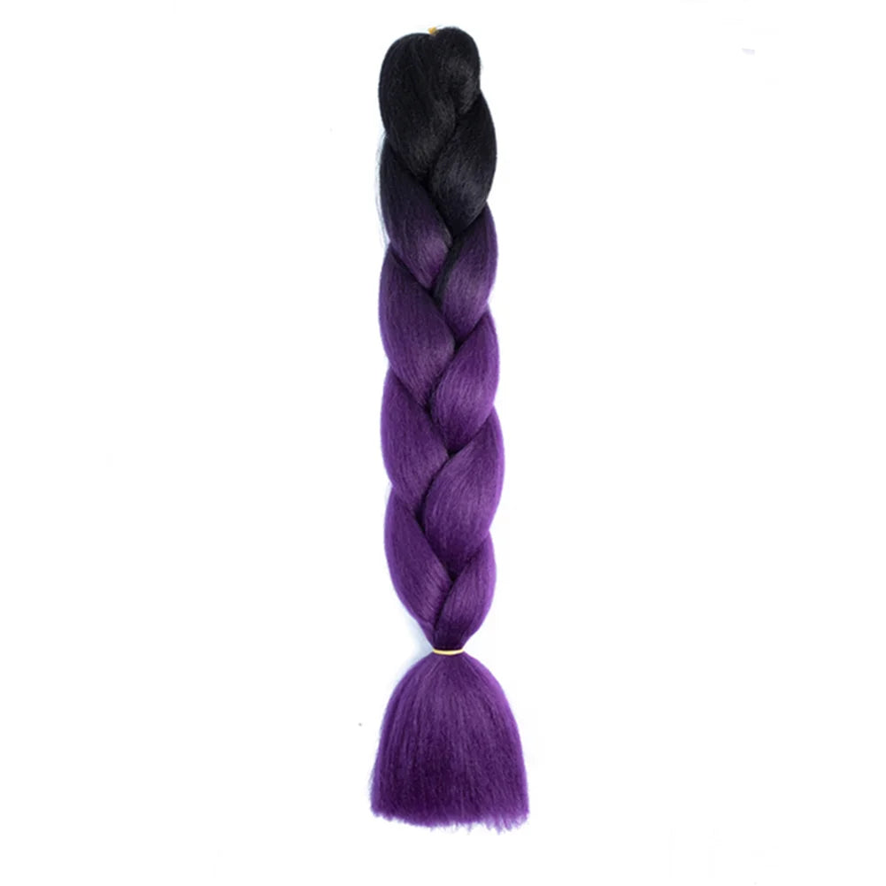 DIY Jumbo Braiding Hair Extensions 24 Inches