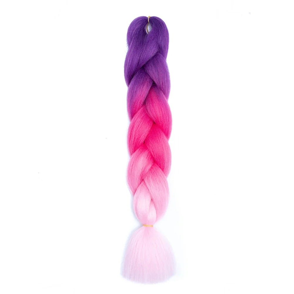 DIY Jumbo Braiding Hair Extensions 24 Inches