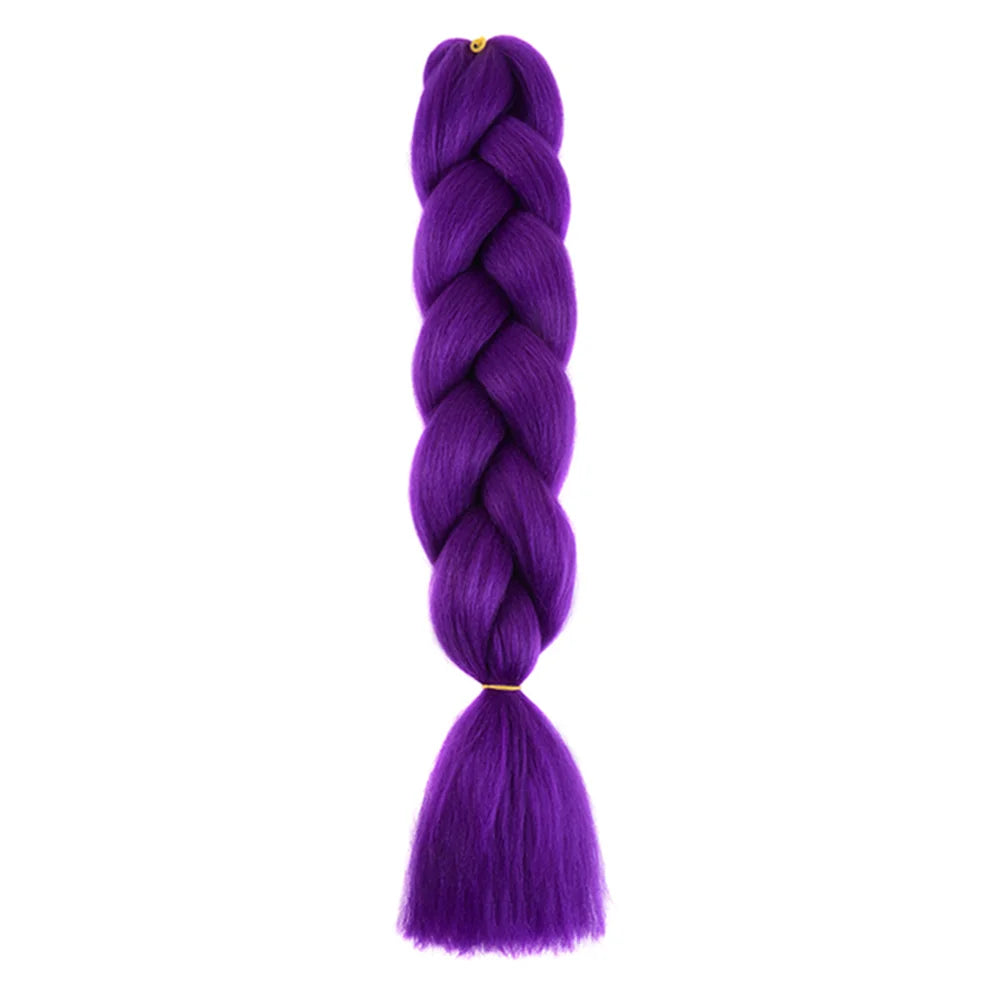 DIY Jumbo Braiding Hair Extensions 24 Inches