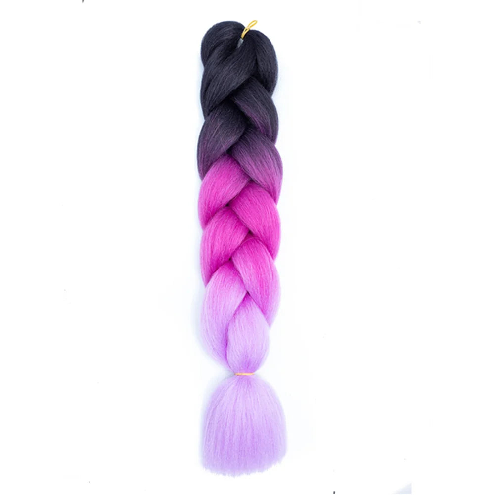 DIY Jumbo Braiding Hair Extensions 24 Inches